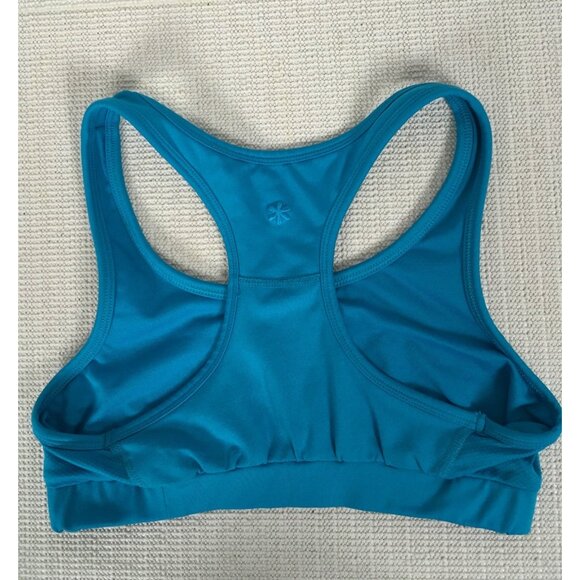Old Navy Womens Sports Bra Size S Blue Wireless Unpadded Racerback Pull On - Picture 2 of 11